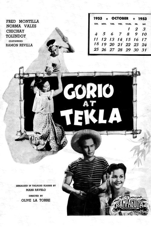 Movie poster for Gorio at Tekla (1953)