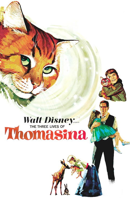 Movie poster for The Three Lives of Thomasina (1963)