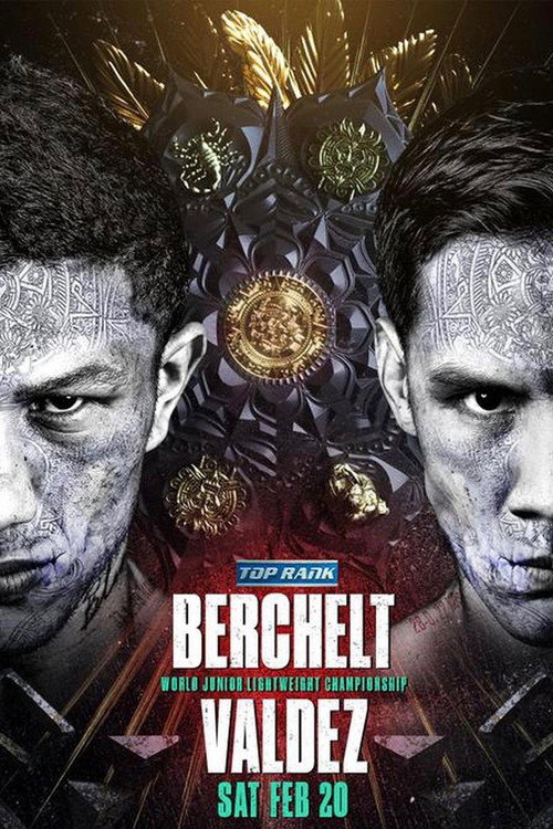 Movie poster for Miguel Berchelt vs. Oscar Valdez (2021)