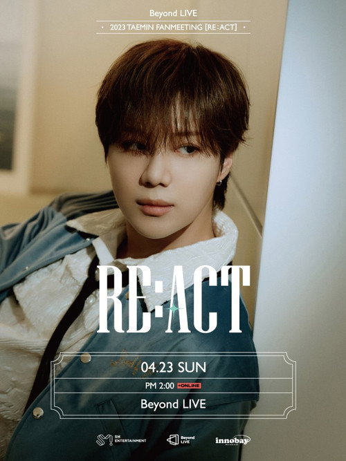 Movie poster for 2023 TAEMIN FANMEETING "RE : ACT" (2023)