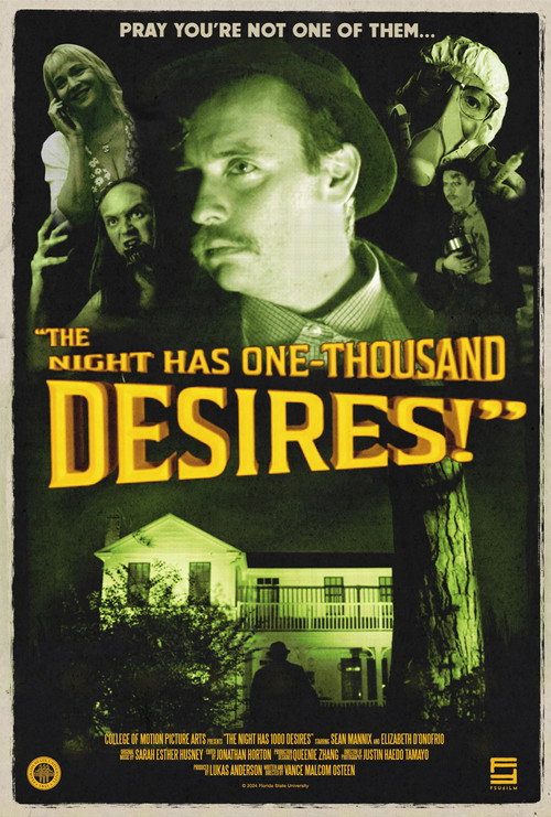 Movie poster for The Night Has 1000 Desires! (2024)