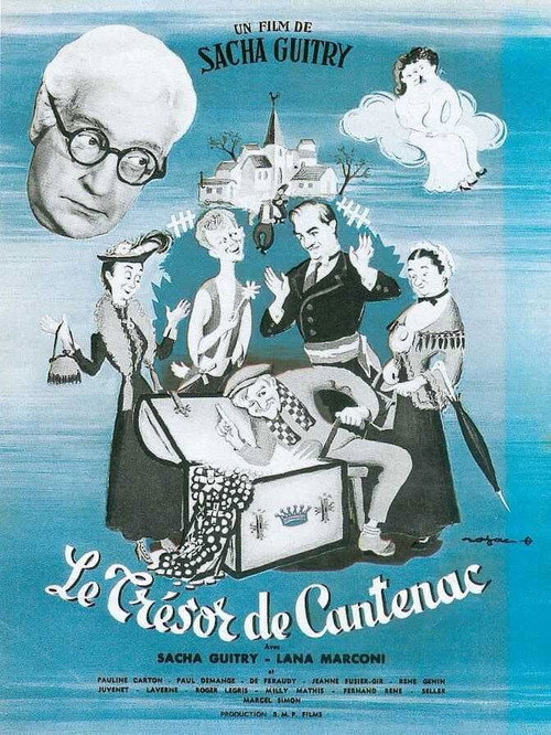 Movie poster for The Treasure of Cantenac (1950)