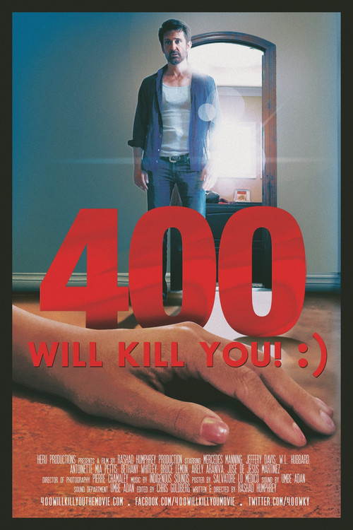 Movie poster for 400 Will Kill You! :) (2015)
