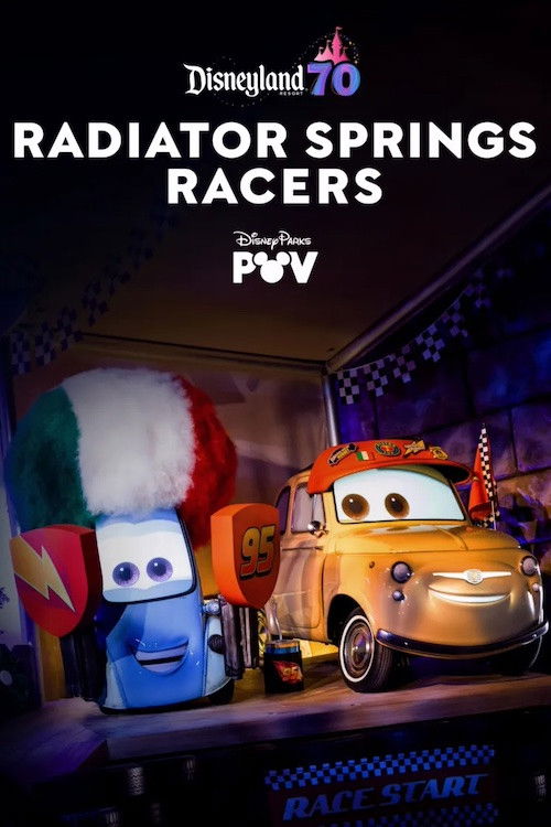 Radiator Springs Racers | Disneyland Resort poster
