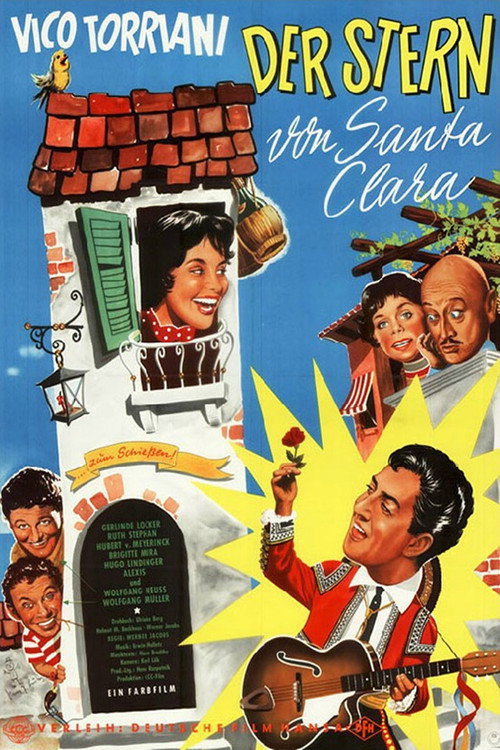 Movie poster for Der Stern von Santa Clara (1958)