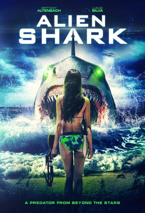 Movie poster for Alien Shark (2022)
