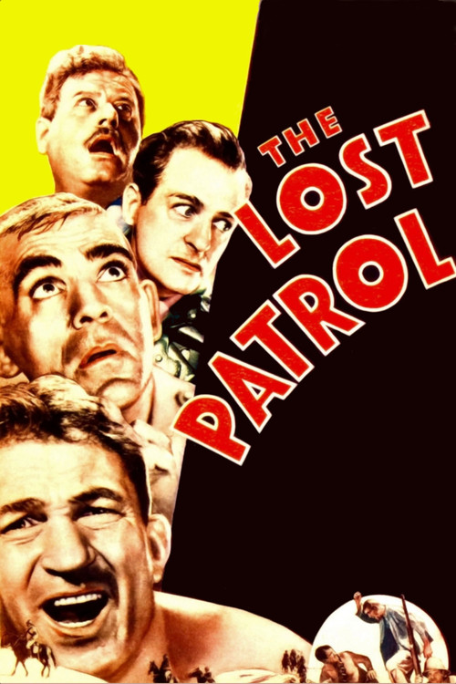 Movie poster for The Lost Patrol (1934)