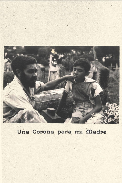 Movie poster for Una corona para mi madre (1957)