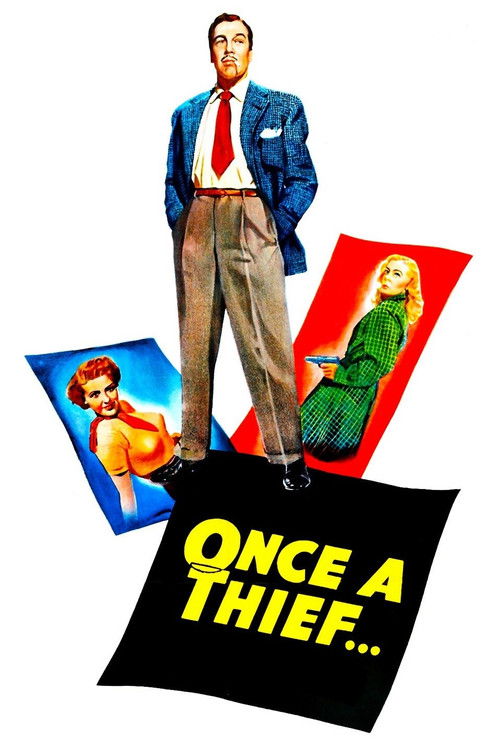 Movie poster for Once a Thief (1950)