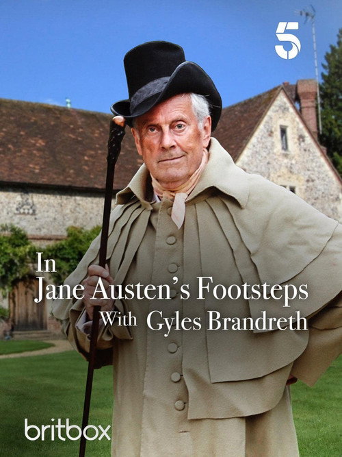 Movie poster for In Jane Austen's Footsteps with Gyles Brandreth (2021)