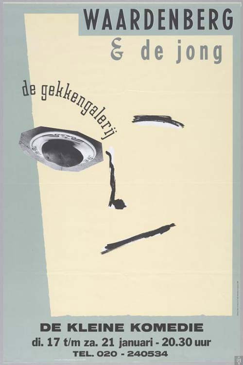 Movie poster for Waardenberg & de Jong: de Gekkengalerij (1988)