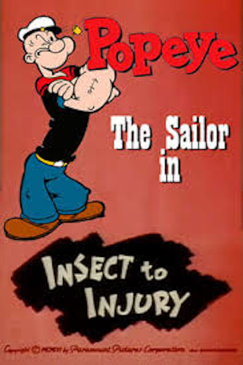 Movie poster for Insect to Injury (1956)