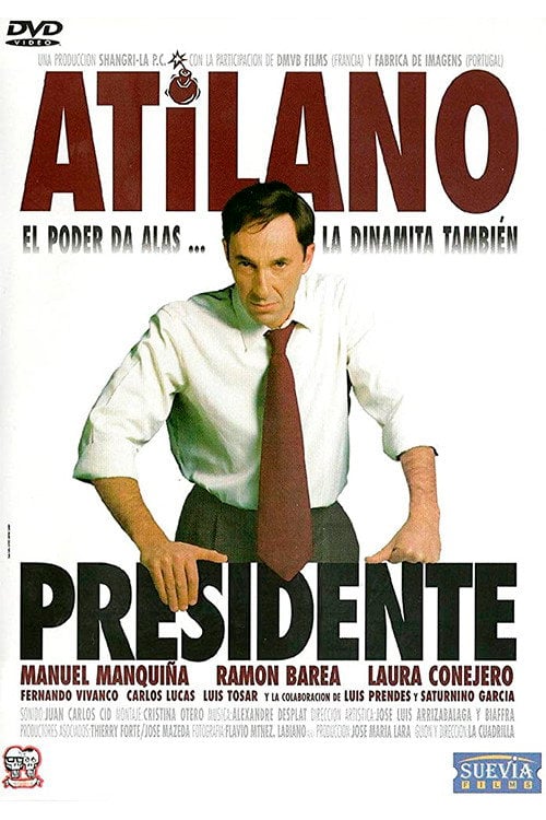 Movie poster for Atilano, presidente (1998)