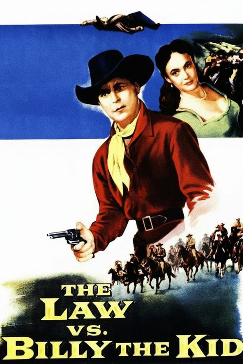 Movie poster for The Law vs. Billy the Kid (1954)