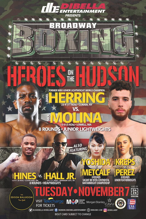 Movie poster for Jamel Herring vs. Nick Molina (2023)
