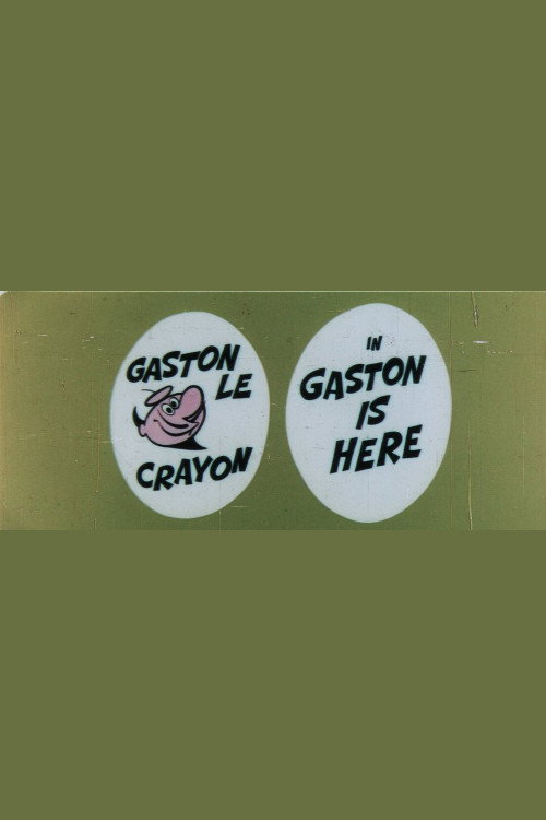 Movie poster for Gaston Is Here (1957)