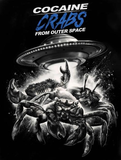 Movie poster for Cocaine Crabs From Outer Space (2022)