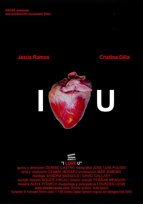 Movie poster for I Love U (2003)