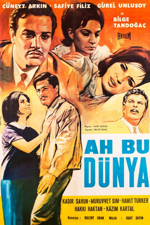 Movie poster for Ah Bu Dünya (1965)