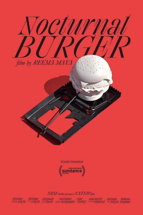 Movie poster for Nocturnal Burger (2023)