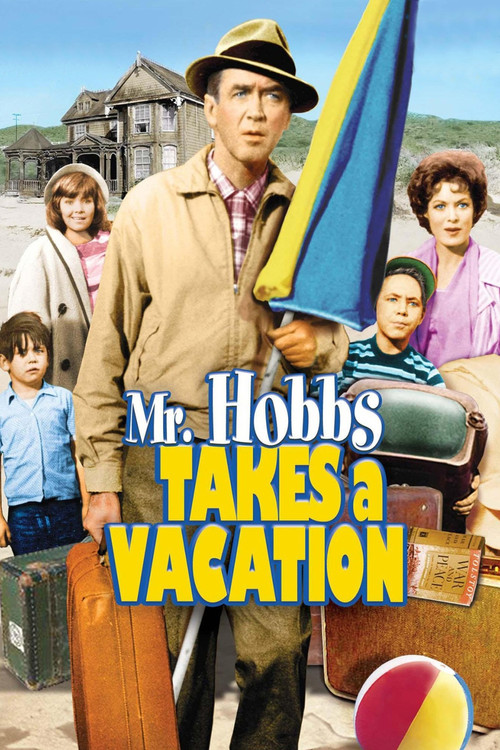 Movie poster for Mr. Hobbs Takes a Vacation (1962)
