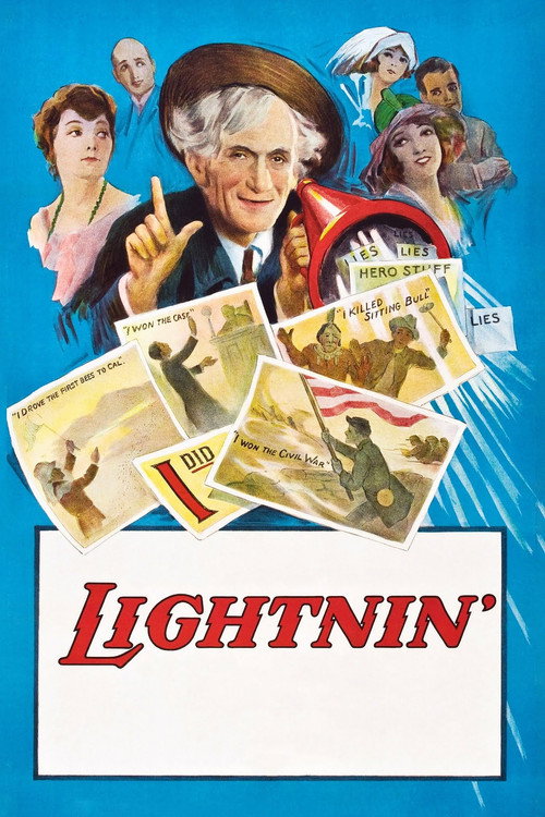 Movie poster for Lightnin' (1925)