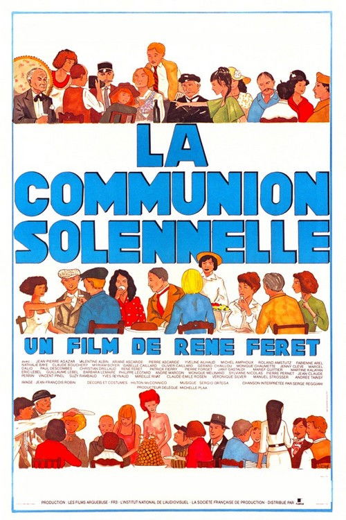Movie poster for Solemn Communion (1977)