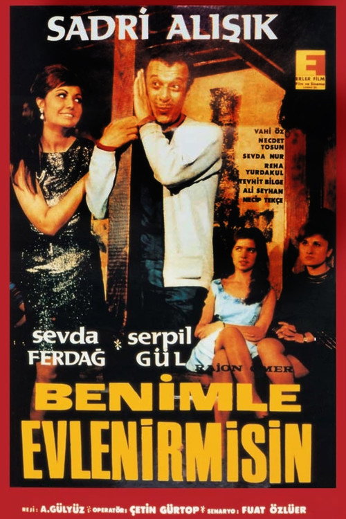 Movie poster for Benimle Evlenir Misin (1968)