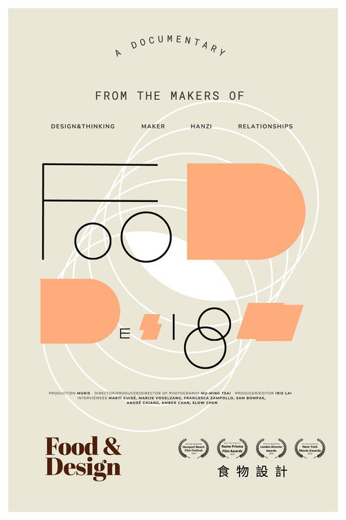 Movie poster for Food & Design (2023)