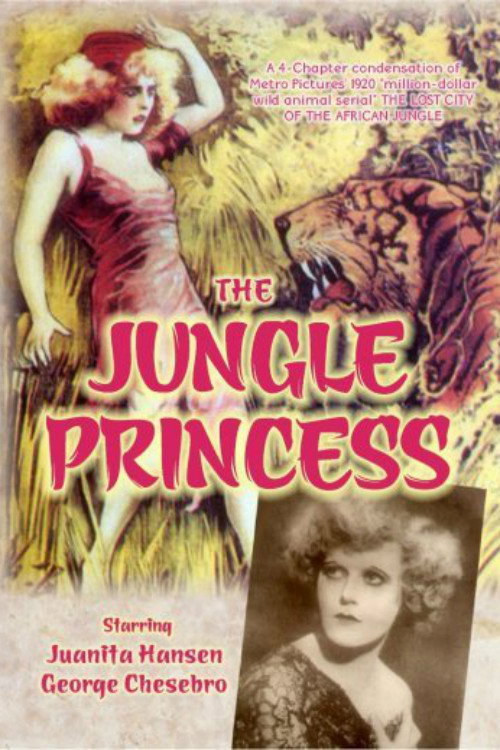 Movie poster for The Jungle Princess (1920)