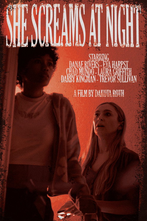 Movie poster for She Screams at Night (2025)