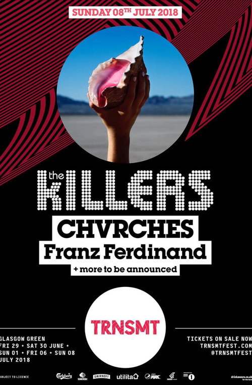 Movie poster for The Killers: Live at TRNSMT Festival (2018)