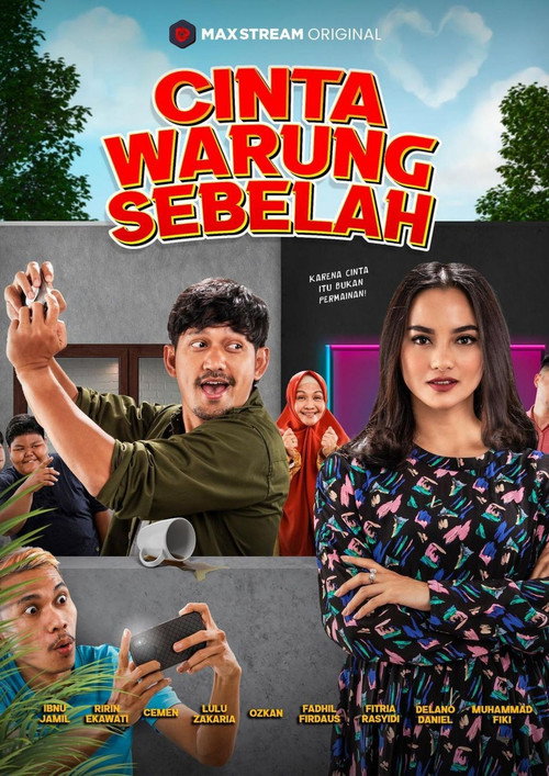 Movie poster for Cinta Warung Sebelah (2022)