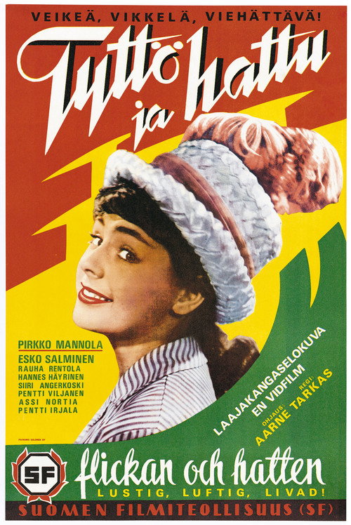 Movie poster for Tyttö ja hattu (1961)