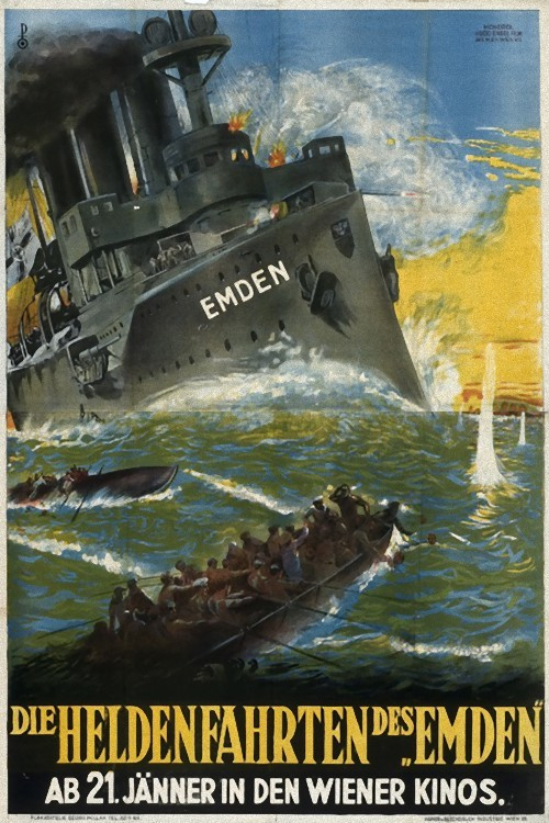 Movie poster for The Raider Emden (1926)