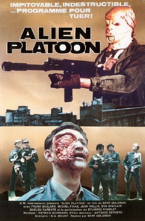 Movie poster for Alien Platoon (1992)