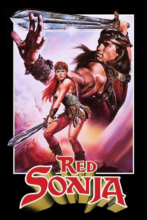 Movie poster for Red Sonja (1985)