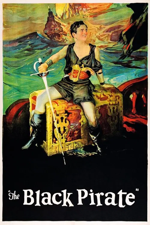 Movie poster for The Black Pirate (1926)