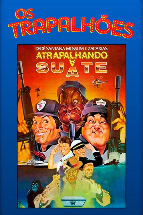Movie poster for Atrapalhando a Suate (1983)