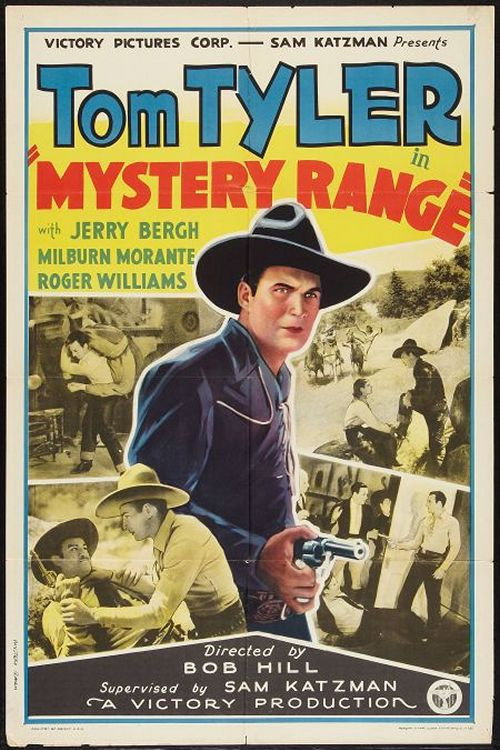 Movie poster for Mystery Range (1937)