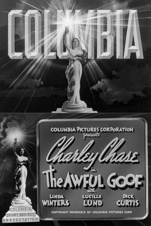 Movie poster for The Awful Goof (1939)
