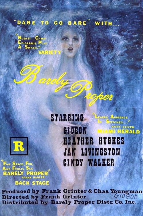 Movie poster for Barely Proper (1975)