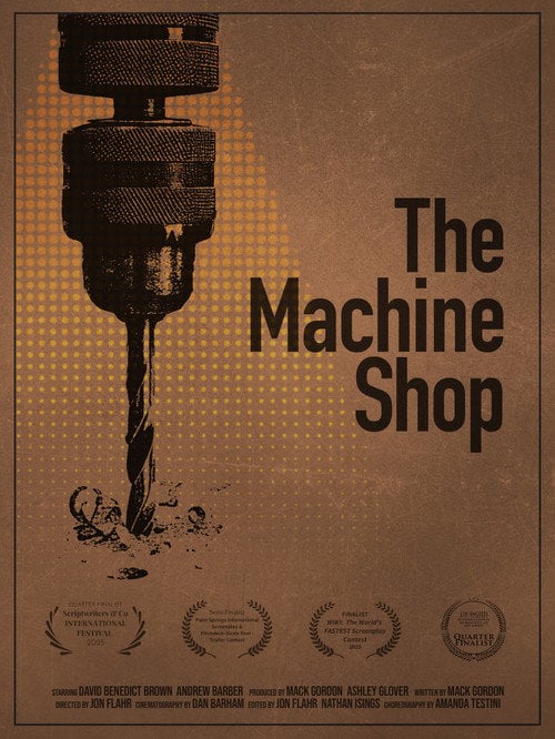 Movie poster for The Machine Shop