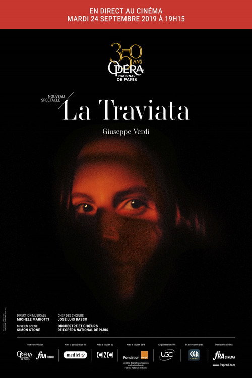 Movie poster for La Traviata - Paris (2019)