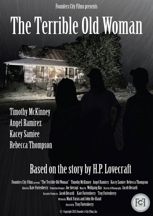 Movie poster for The Terrible Old Woman
