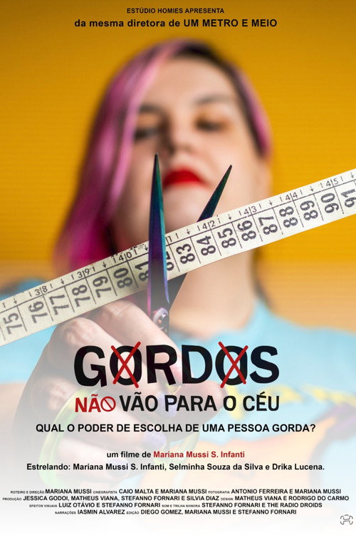 Movie poster for Gordos não vão para o céu (2023)