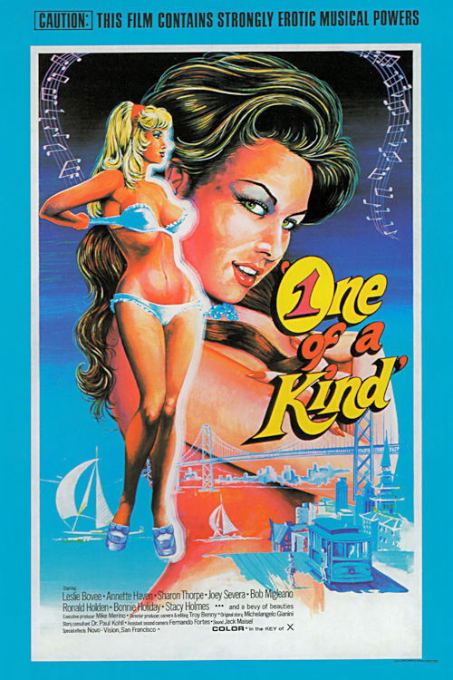 Movie poster for One of a Kind (1976)