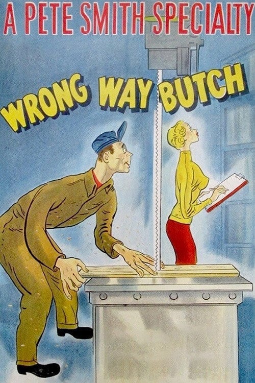 Movie poster for Wrong Way Butch (1950)