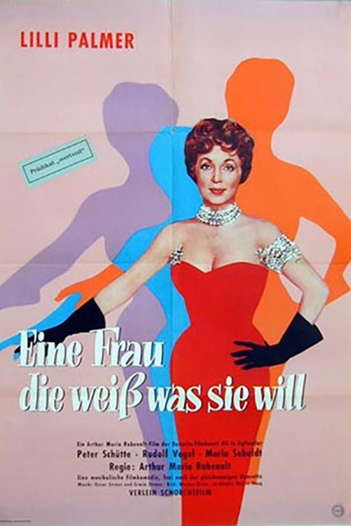 Movie poster for Eine Frau, die weiß was sie will (1958)