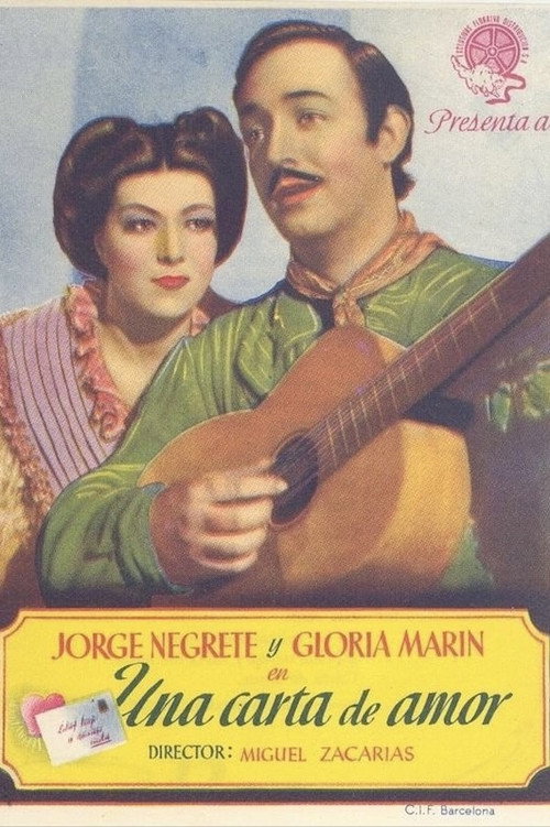 Movie poster for A Letter of Love (1943)